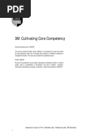 3M: Cultivating Core Competency: Case Study Reference No. CCA0047P