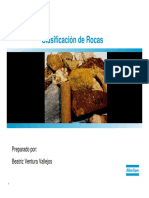 Clasificación de Rocas-Perforacion - (Geología - )