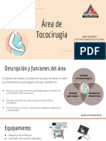 Area de Toco Cirugia PDF