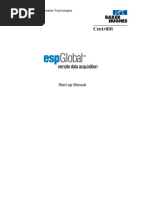 ESPglobal Startup Operation Manual