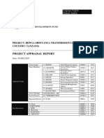 Tanzania - AR - Iringa-Shynianga Transmission Line Project