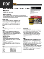 Polymer Modified Structural Repair 1241 25