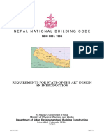 Nepal National Building Code: Requirements For State-Of-The Art Design An Introduction