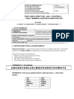 Taller1-VerbToBe - Numbers, Possessives, Demostratives, Family