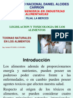 Toxicos Naturales en Alimentos