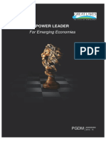 For Emerging Economies: Power Leader