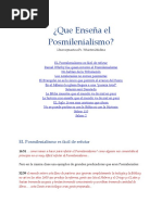 Respuesta A Ps Medina Posmilenialismo