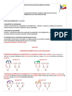 23 Junio 2020 - GUIA DE TRABAJO #7 DE MATEMATICAS GRADOS CURTOS