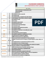 Calendario Ambiental