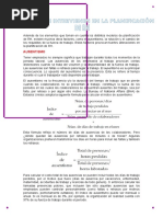 Factores Que Intervienen en La Planificación de RH