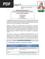 Ejercicio de Simulación #8 La Propuesta Del Proyecto: Especificaciones