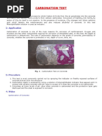 Carbonation Test PDF