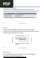 State Management: Cookies Session