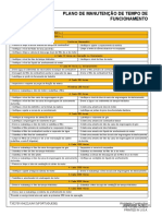 Escavadeira J. Deere 160G - Lista de Ítens Revisões