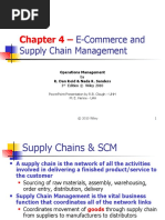 E-Commerce and Supply Chain Management: Operations Management R. Dan Reid & Nada R. Sanders