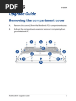 Upgrade Guide: Removing The Compartment Cover