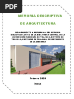 02 Memoria Descriptiva UNT - Arquitectura