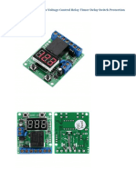 DC 12V Multi-Function Voltage Control Relay Timer Delay Switch Protection Module