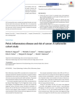 Pelvic Inflammatory Disease and Risk of Cancer: A Nationwide Cohort Study