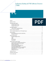 HP Compaq Business Desktop dc7700 Software Overview September 2006