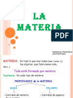 LA MARTERIA PARA Tercero D PRIMARIA PDF