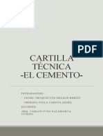 Cartilla Tecnica El Cemento