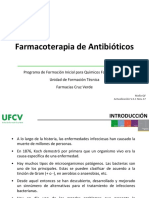 Farmacoterapia de Antibióticos