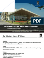 We Are Kirloskar Brothers Limited.: A Kirloskar Group Company