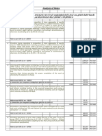 Analysis of Rates