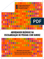 Abordagem Bilíngue Na Escolarização de Pessoas Com Surdez PDF