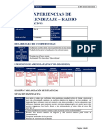 Ejemplo de Experiencia de Aprendizaje - 093 - Aprendo en Casa