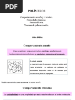 Estructura - Polimerización