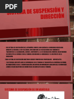 Sistema de Suspensión y Dirección