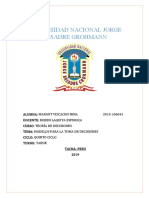 Modelos Teoria de Decisiones