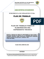 Plan de Trabajo Agua Chuculacaya