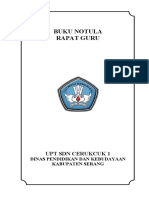 Buku Pengumuman Rapat