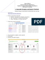 Installation Guide: Anaconda Navigator and Jupyter Notebook