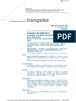 Travaux de Bâtiment: NF DTU 25.41 P2