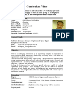 Curriculum Vitae