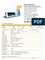 OWON SmartDS Series Digital Oscilloscope Technical Spec.s PDF