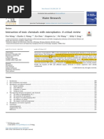 2018 Interaction of Toxic Chemicals With Microplastics A Critical Review