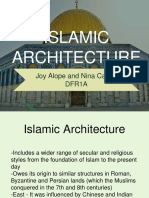 Islamic Architecture: Joy Alope and Nina Cabral Dfr1A