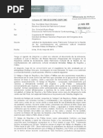 Solicitud de Declaracion de Patrimonio Cultura Danza de Hatajo o Pallas