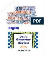 English Daily Grammar Review PDF