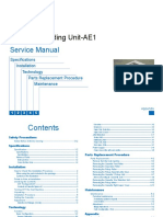 Cassette Feeding Unit-AE1: Service Manual