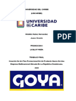 Universidad Del Caribe - Trabajo Final Promocion