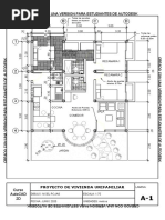 Proyecto Final de Autocad 2d-Planta