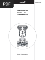 Control Valves User's Manual: Model ACP - /ACN