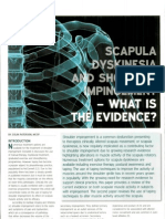 Scapula Dyskinesia