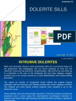 Lecture 5 Dolerite Sills 2008